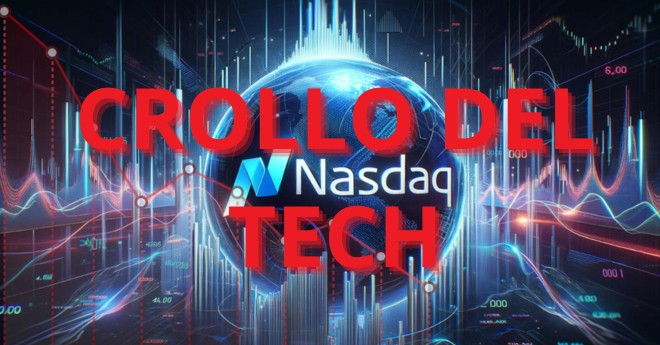 crollo del nasdaq