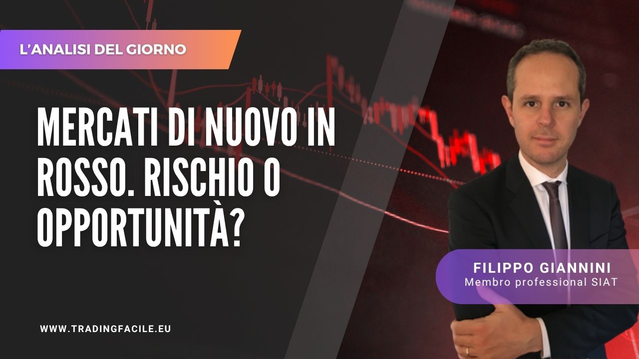 mercati in rosso video analisi