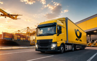 camion di Deutsche Post