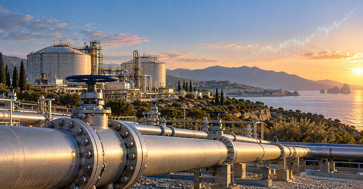 Snam: gas aumento in italia
